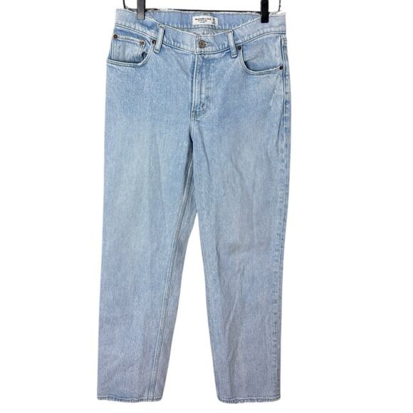 Abercrombie & Fitch Women’s 29 / 8 ‘90’s Straight Jeans Low Rise - Picture 1 of 7